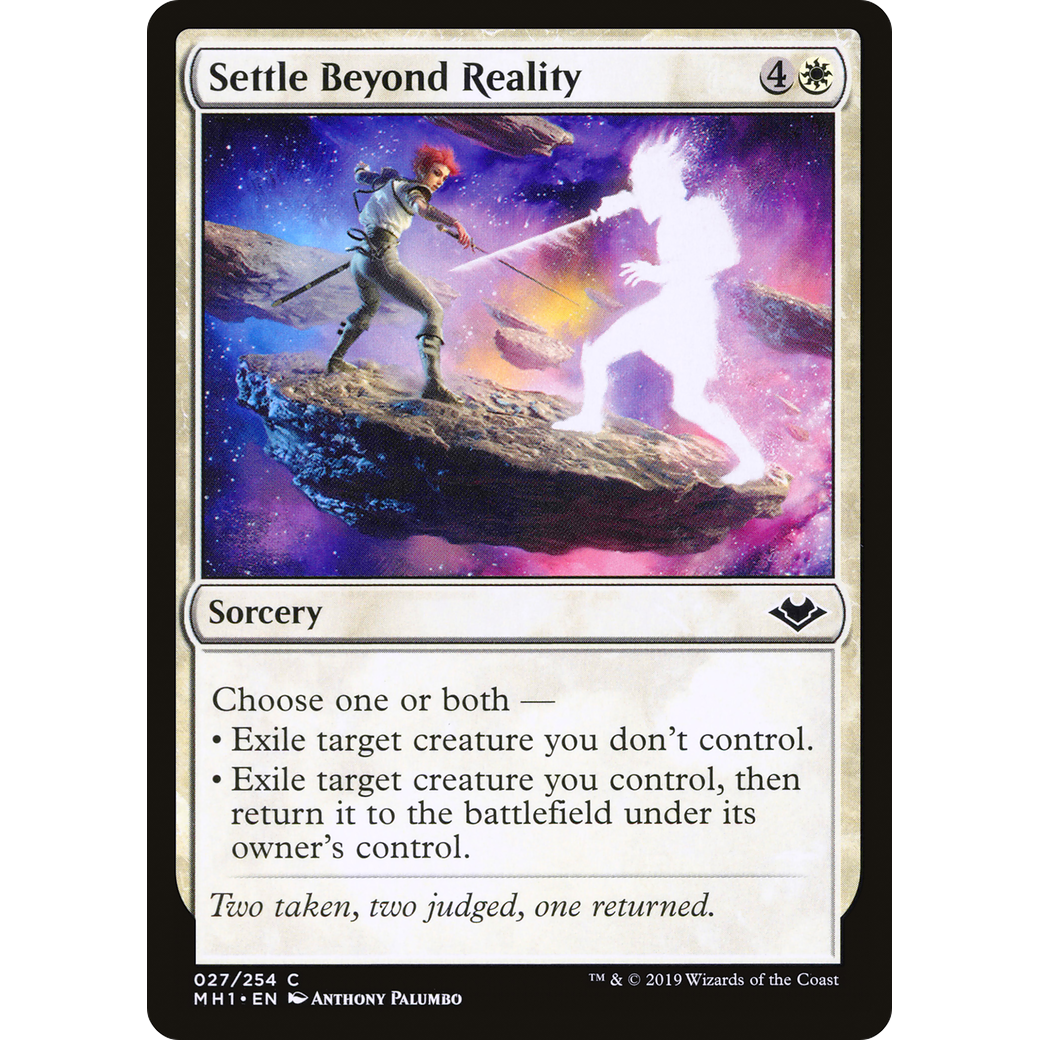 Settle Beyond Reality (MH1-027) - Modern Horizons