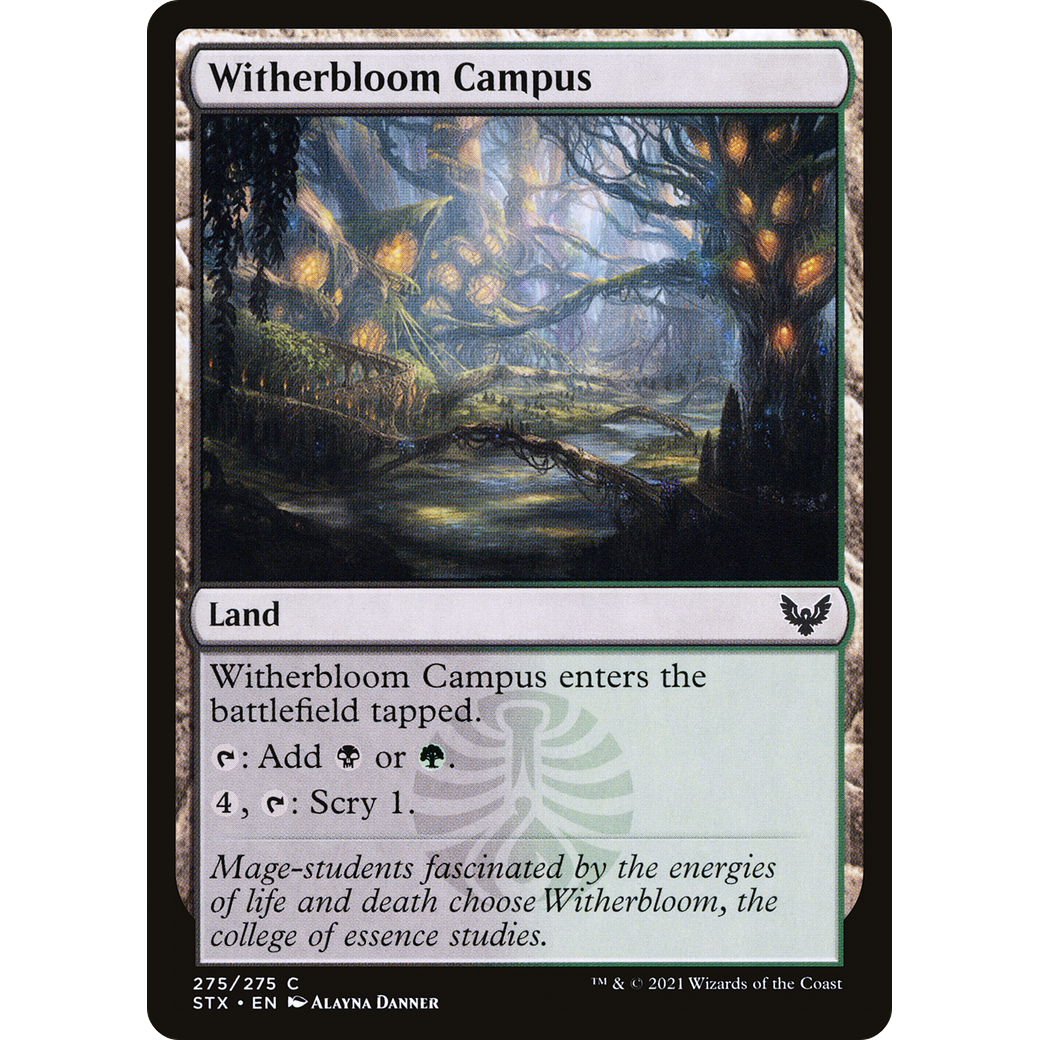 Witherbloom Campus (STX-275) - Strixhaven: School of Mages Foil