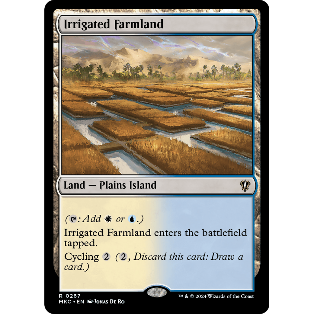 Irrigated Farmland (MKC-267) - Murders at Karlov Manor Commander