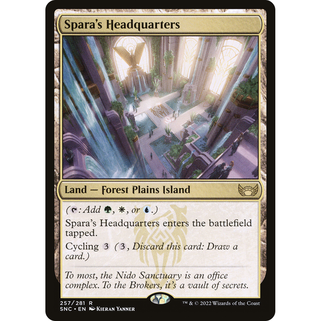 Spara's Headquarters (SNC-257) - Streets of New Capenna Foil