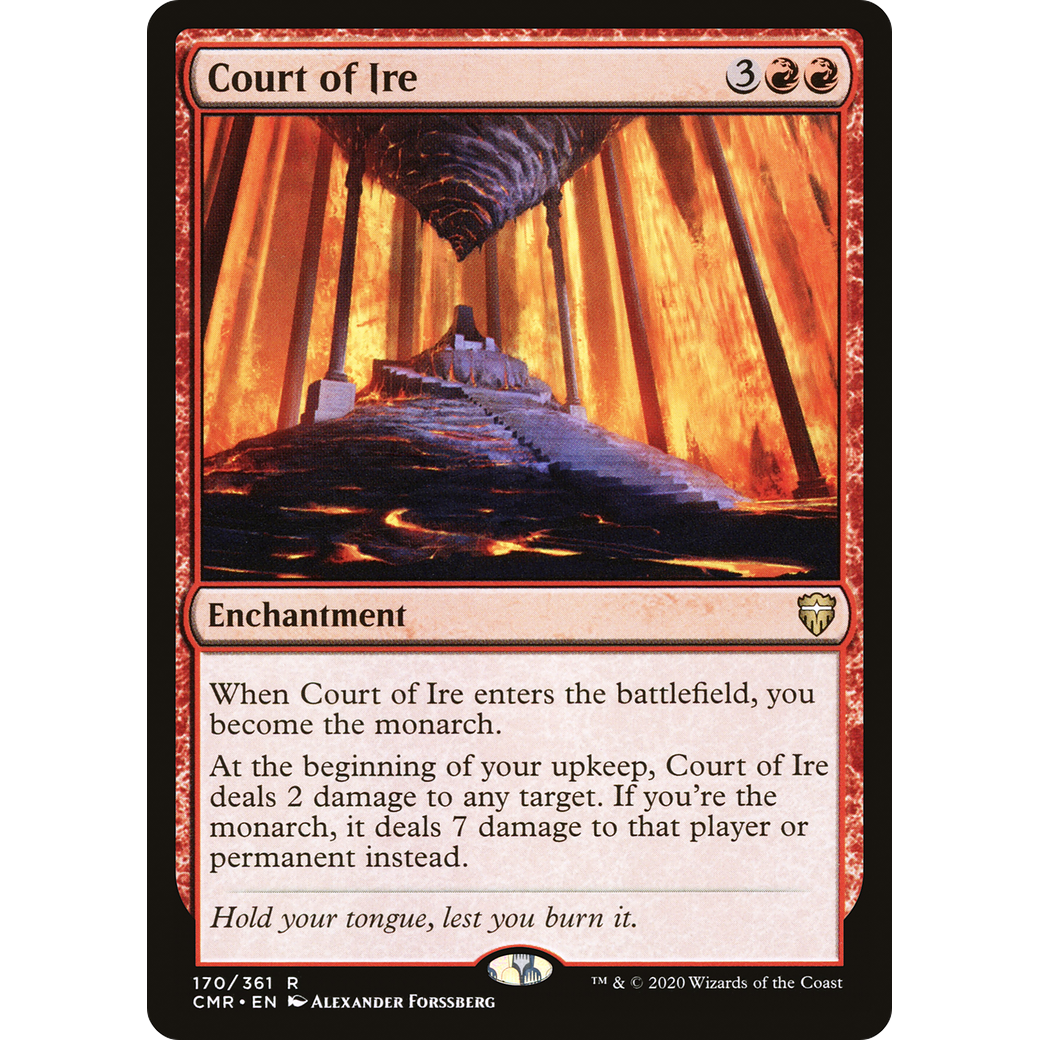 Court of Ire (CMR-170) - Commander Legends