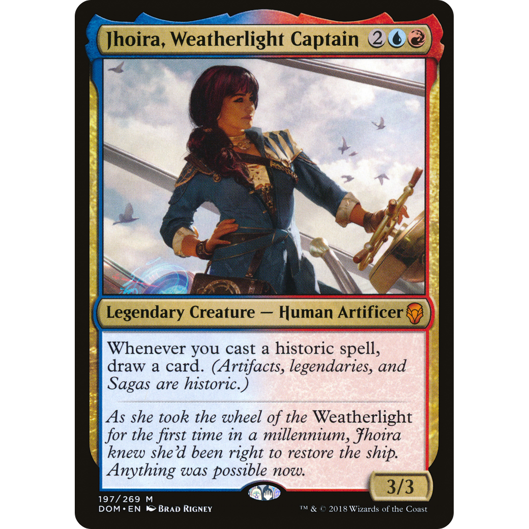 Jhoira, Weatherlight Captain (DOM-197) - Dominaria