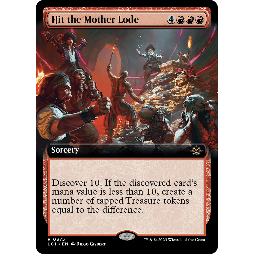 Hit the Mother Lode (LCI-375) - The Lost Caverns of Ixalan: (Extended Art)