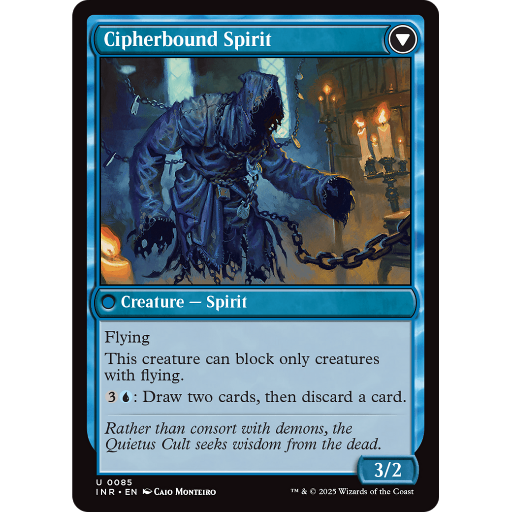 Soulcipher Board // Cipherbound Spirit (INR-085) - Innistrad Remastered Foil