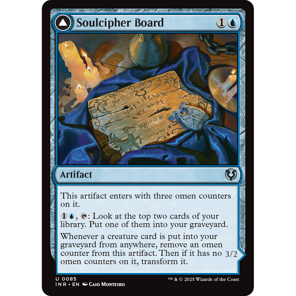 Soulcipher Board // Cipherbound Spirit (INR-085) - Innistrad Remastered Foil