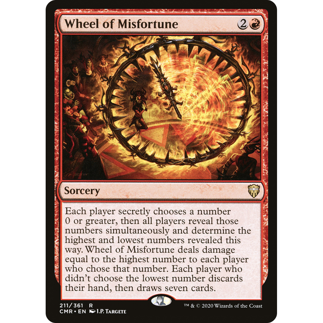 Wheel of Misfortune (CMR-211) - Commander Legends