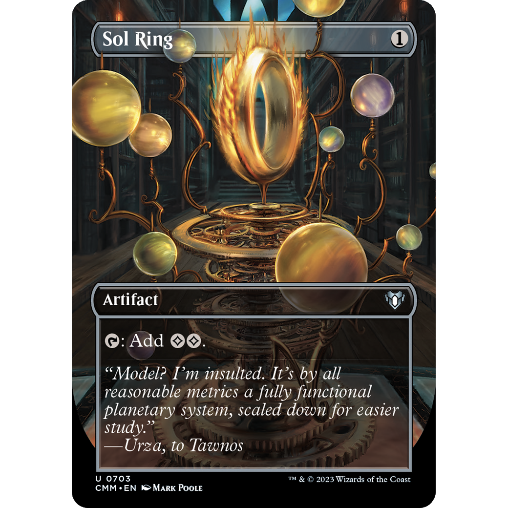 Sol Ring (CMM-703) - Commander Masters (Borderless)