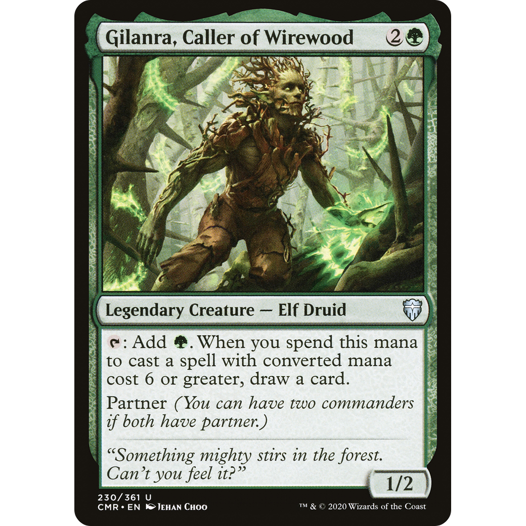 Gilanra, Caller of Wirewood (CMR-230) - Commander Legends