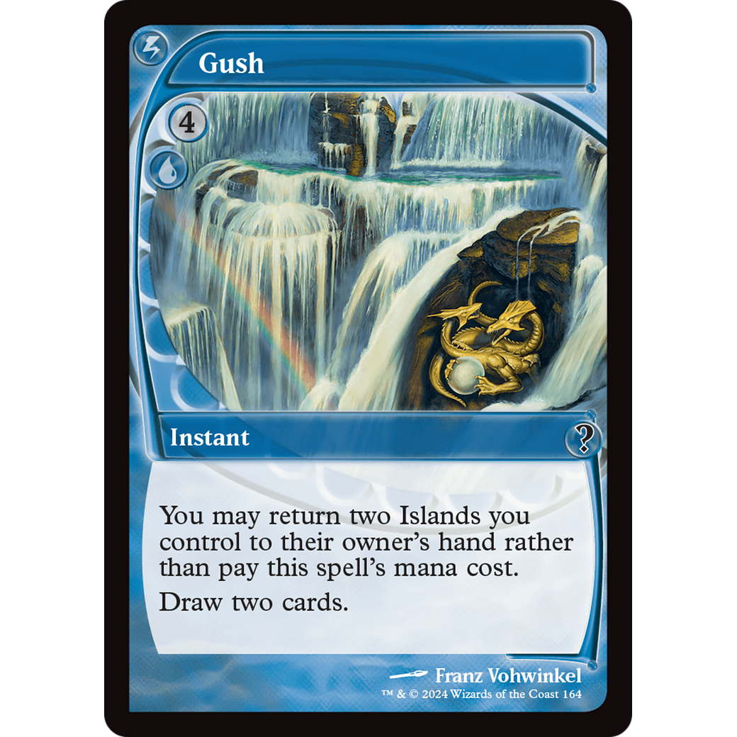 Gush (Future Sight) (MB2-164) - Mystery Booster 2 Foil