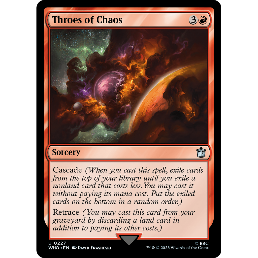 Throes of Chaos (WHO-227) - Doctor Who