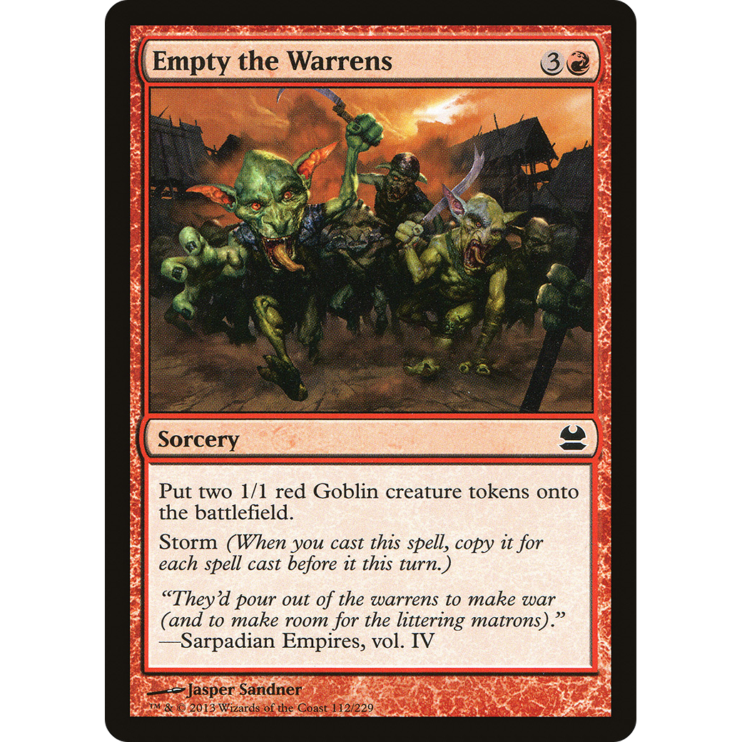 Empty the Warrens (MMA-112) - Modern Masters
