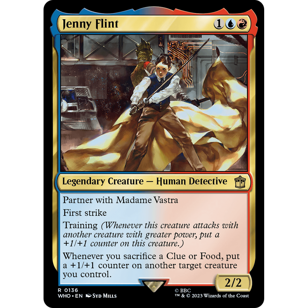 Jenny Flint (WHO-136) - Doctor Who Foil
