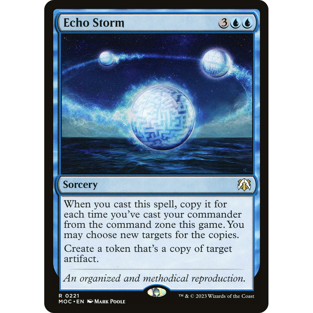 Echo Storm (MOC-221) - March of the Machine Commander