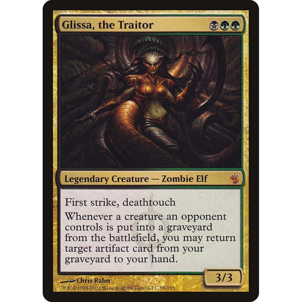 Glissa, the Traitor (MBS-096) - Mirrodin Besieged