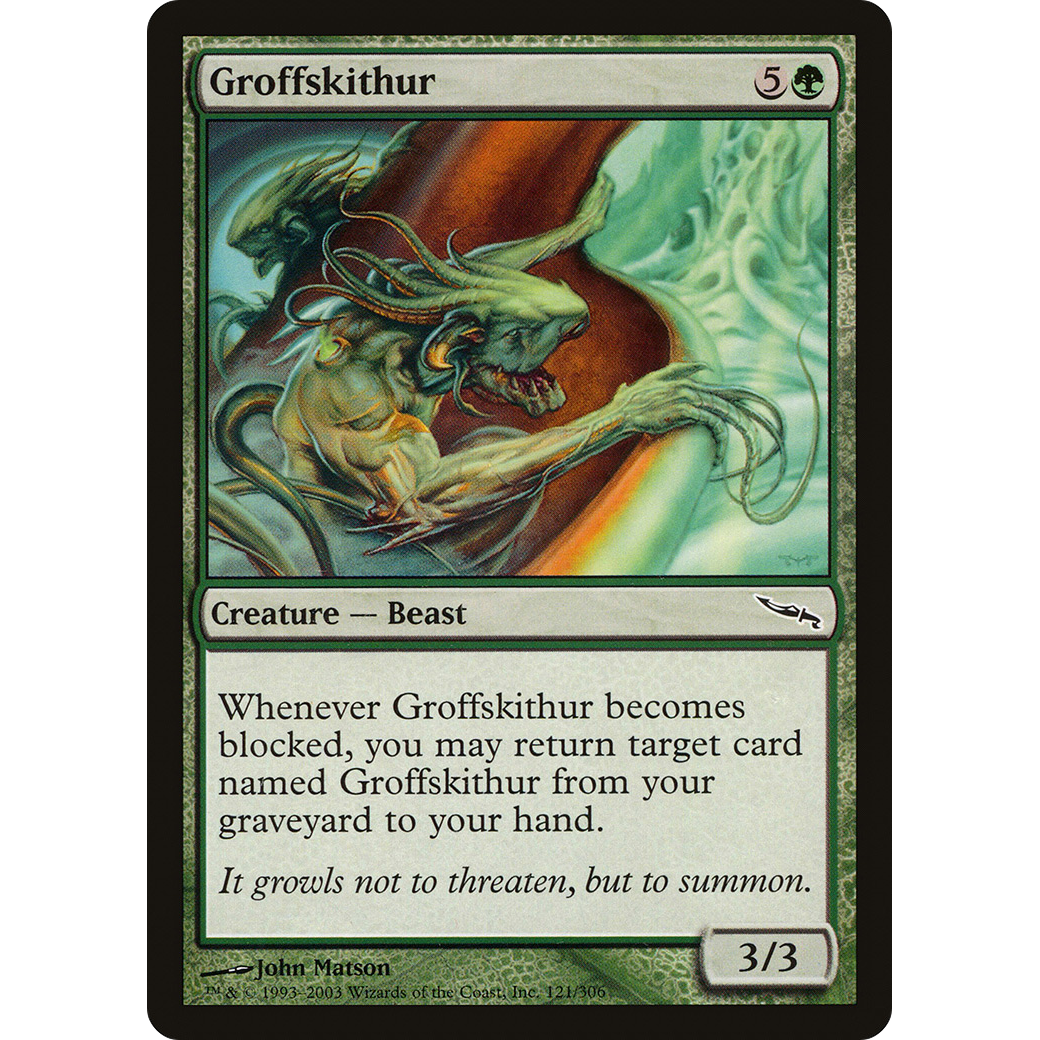 Groffskithur (MRD-121) - Mirrodin