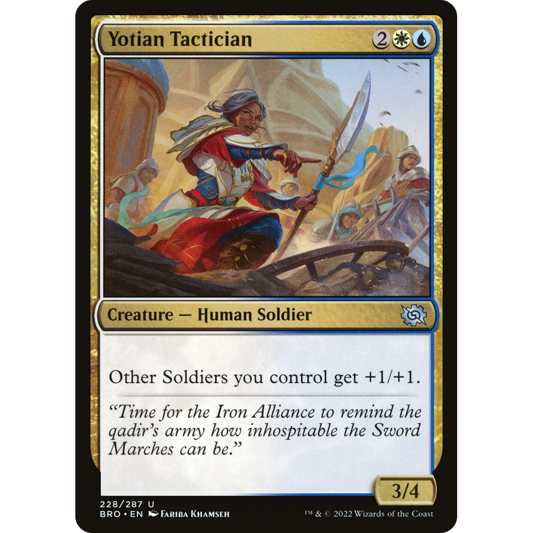 Yotian Tactician (BRO-228) - The Brothers' War