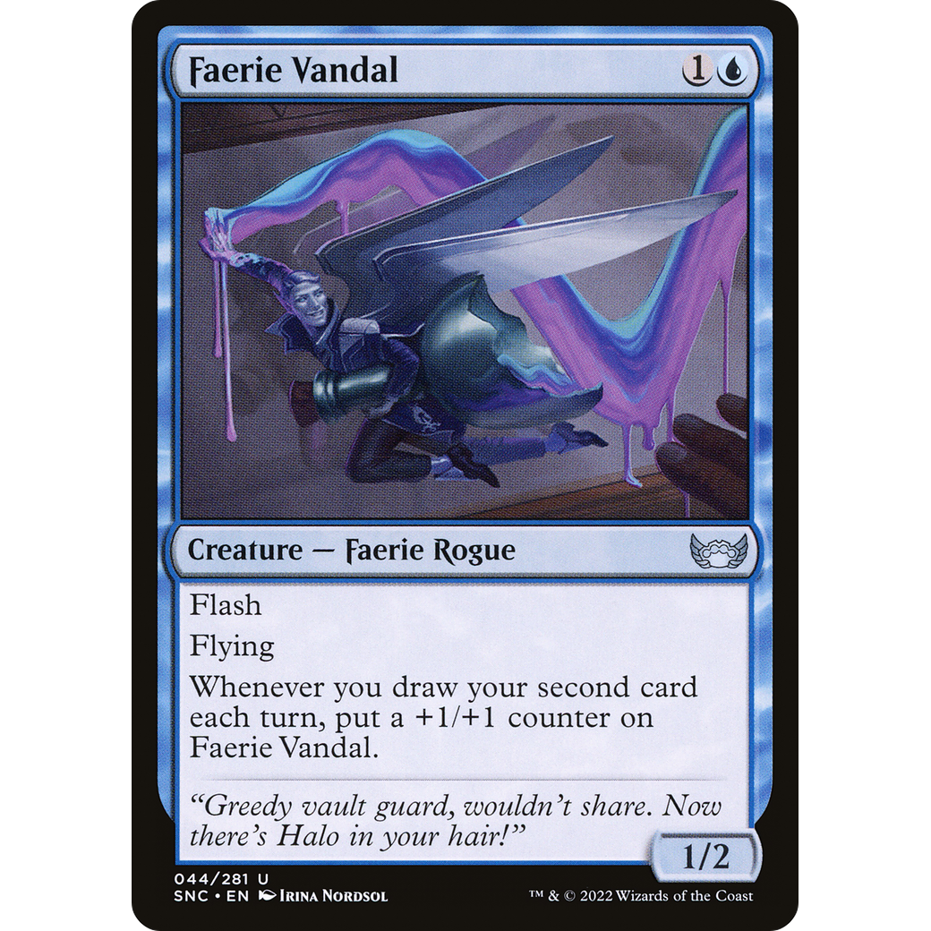 Faerie Vandal (SNC-044) - Streets of New Capenna