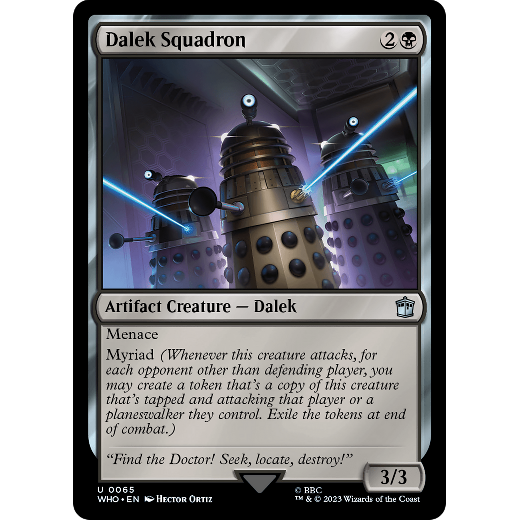 Dalek Squadron (WHO-065) - Doctor Who