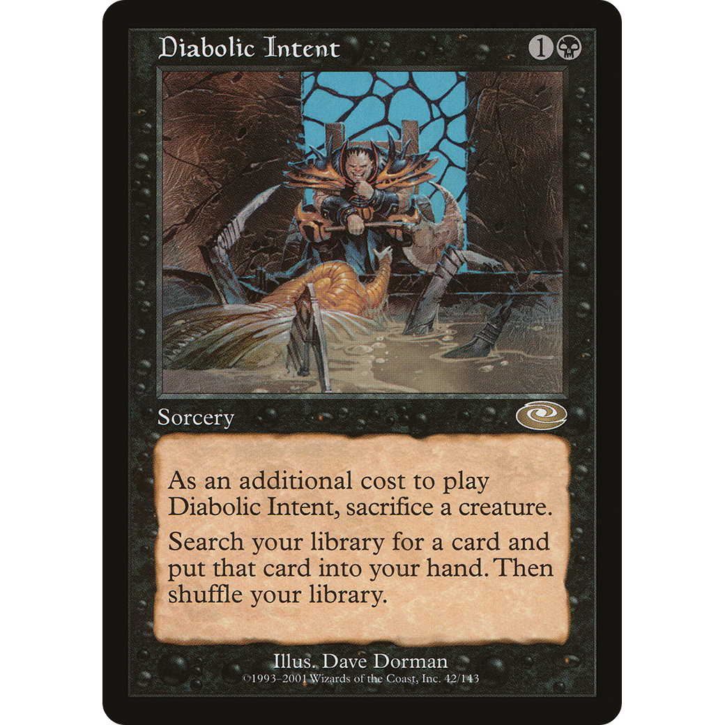 Diabolic Intent (PLS-042) - Planeshift Foil