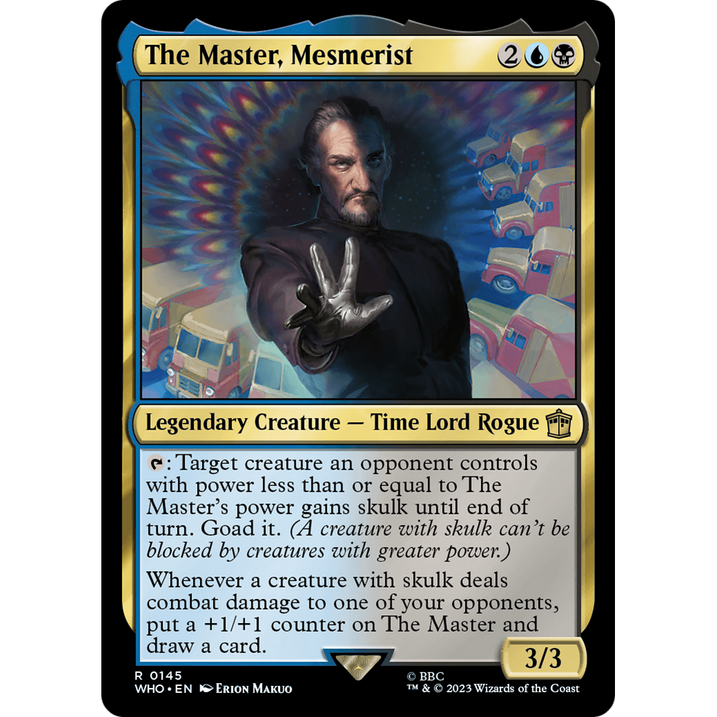The Master, Mesmerist (WHO-145) - Doctor Who