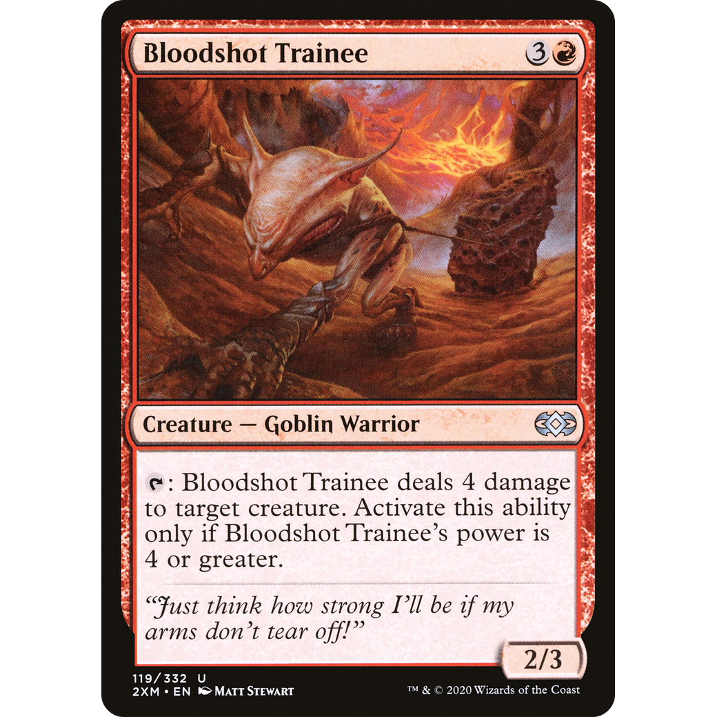 Bloodshot Trainee (2XM-119) - Double Masters