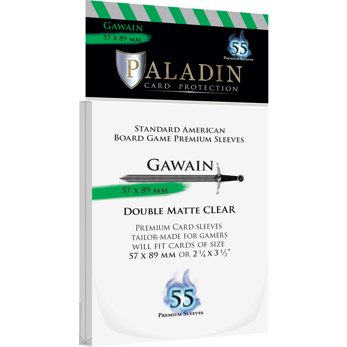 Paladin Card Protectors - Clear Gloss Regular Size: Hazel – 44x63.5mm