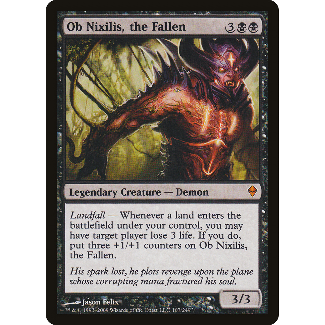 Ob Nixilis, the Fallen (ZEN-107) - Zendikar