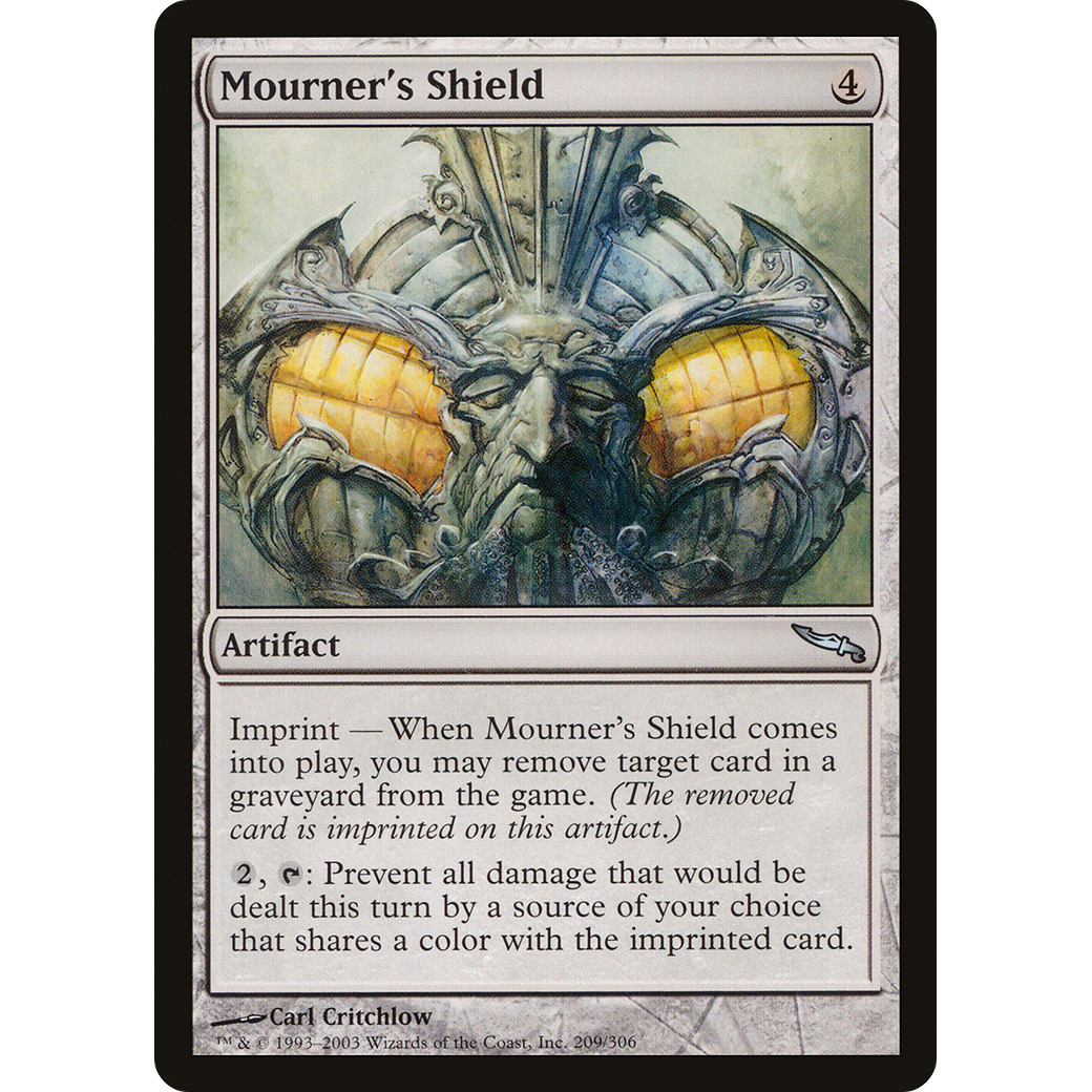 Mourner's Shield (MRD-209) - Mirrodin Foil