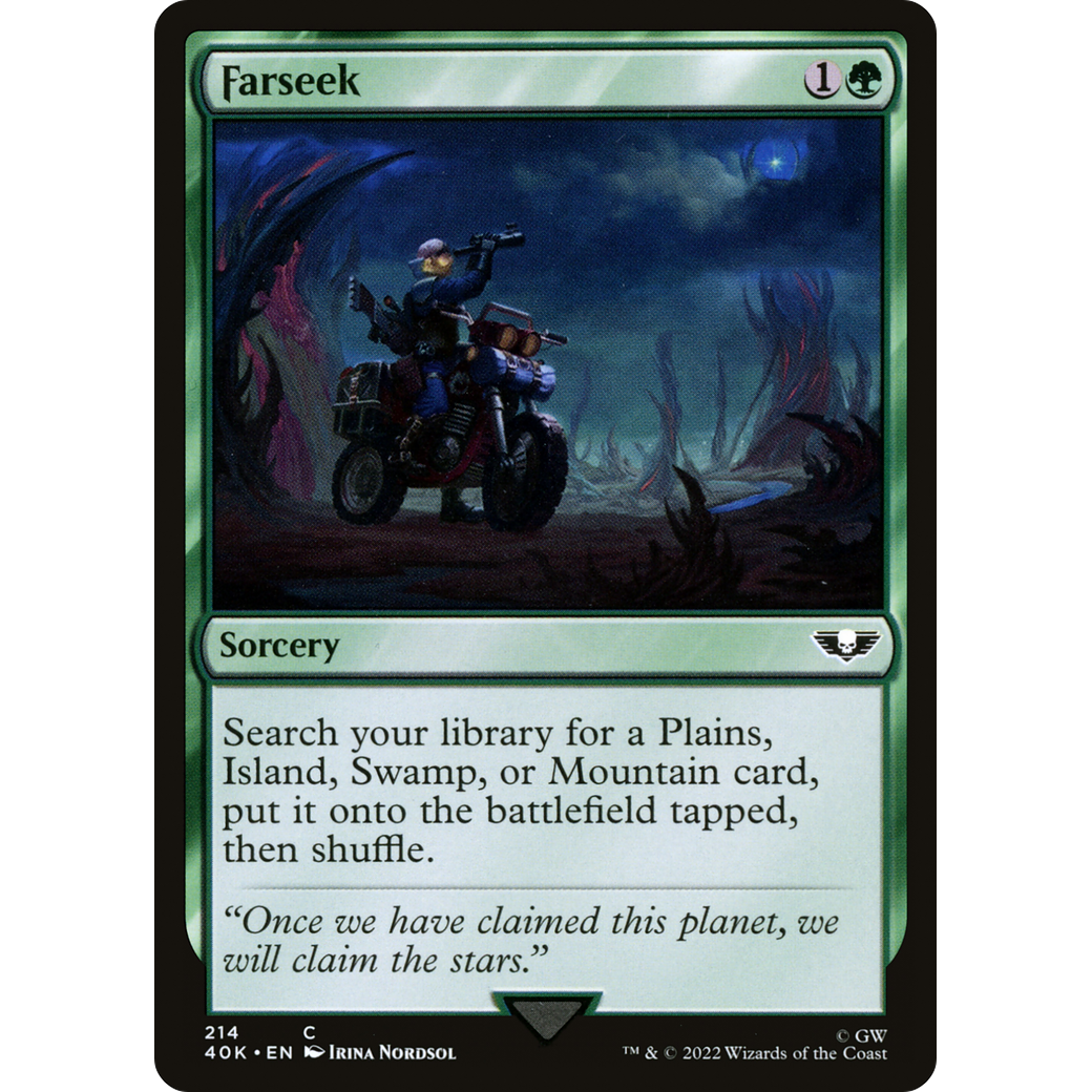 Farseek (40K-214) - Warhammer 40,000 Commander Foil