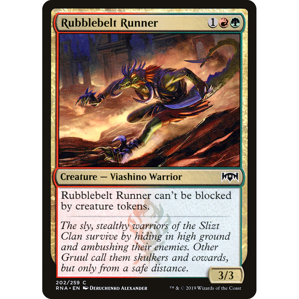 Rubblebelt Runner (RNA-202) - Ravnica Allegiance