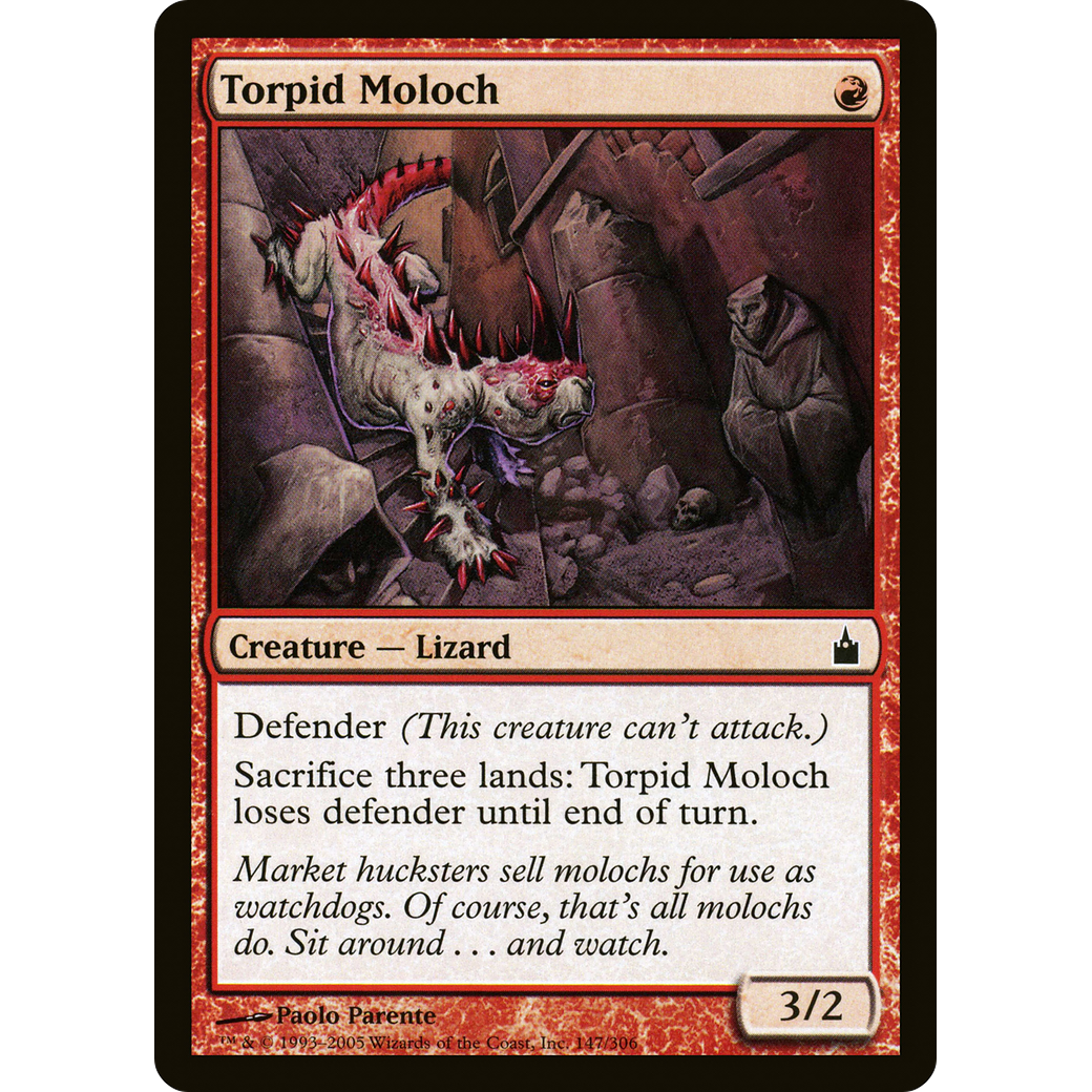 Torpid Moloch (RAV-147) - Ravnica: City of Guilds