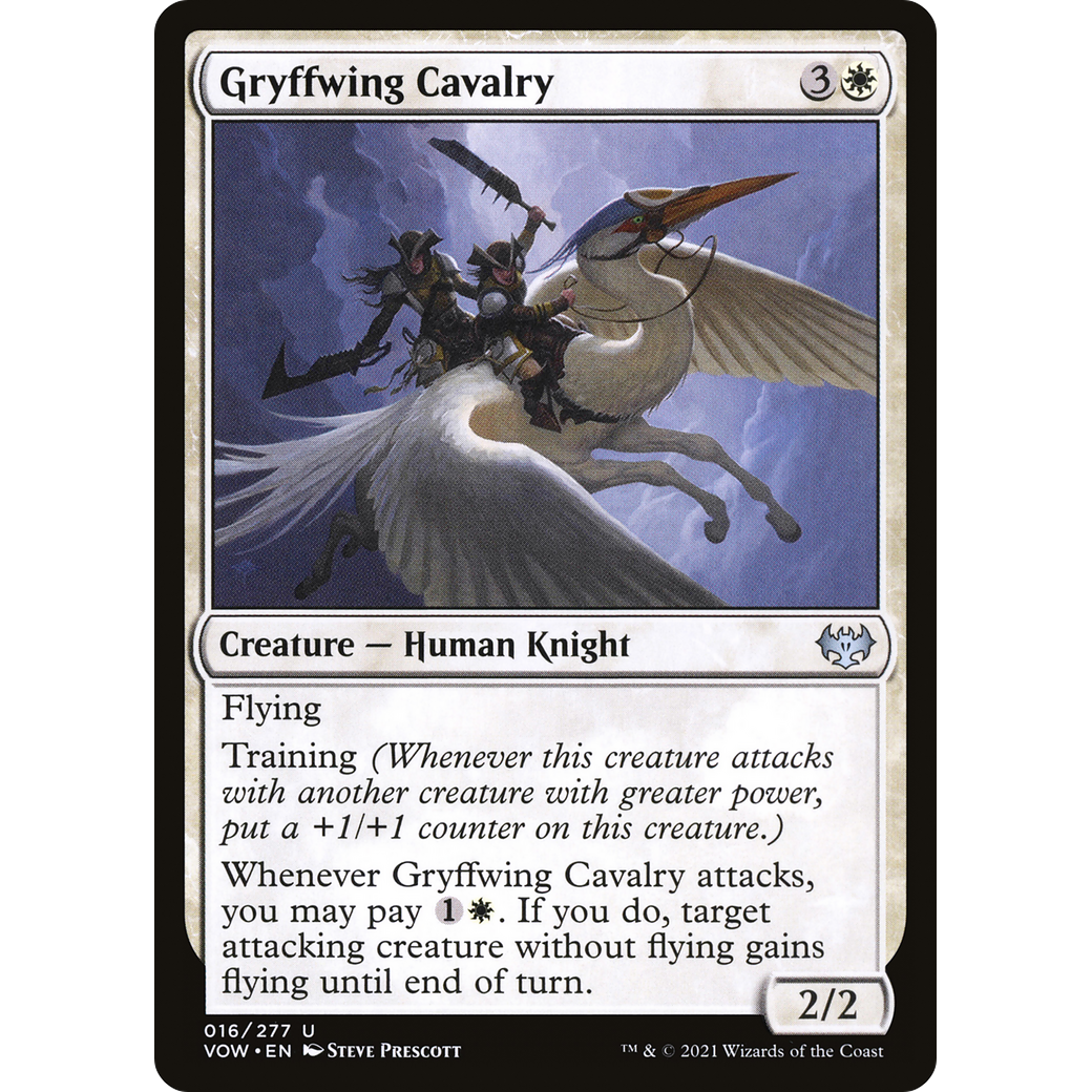 Gryffwing Cavalry (VOW-016) - Innistrad: Crimson Vow