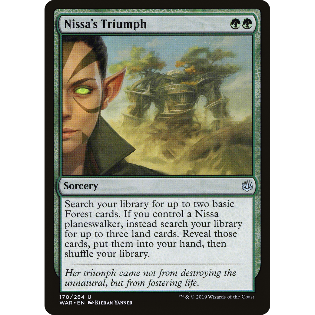 Nissa's Triumph (WAR-170) - War of the Spark