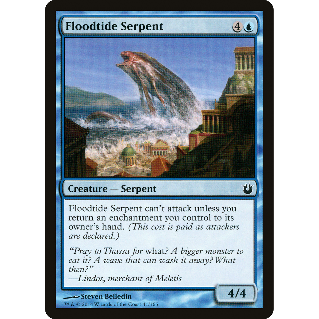 Floodtide Serpent (BNG-041) - Born of the Gods