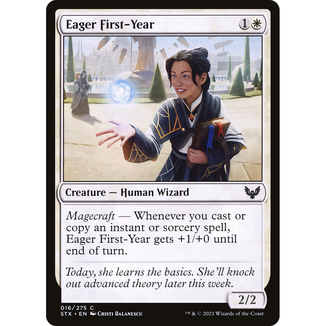 Eager First-Year (STX-016) - Strixhaven: School of Mages
