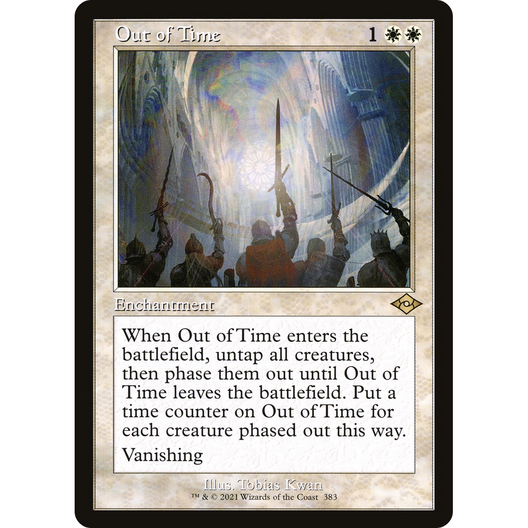 Out of Time (Retro Frame) (MH2-383) - Modern Horizons 2 Foil