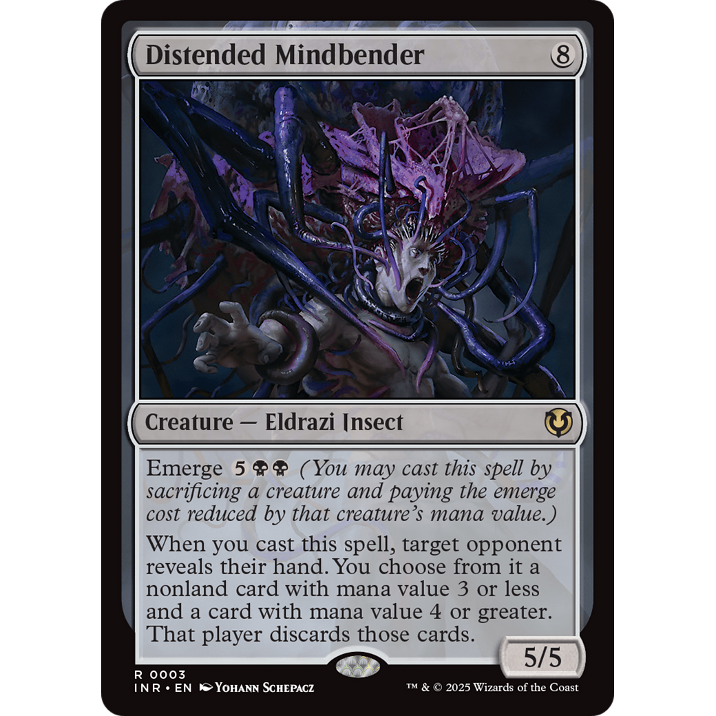 Distended Mindbender (INR-003) - Innistrad Remastered Foil