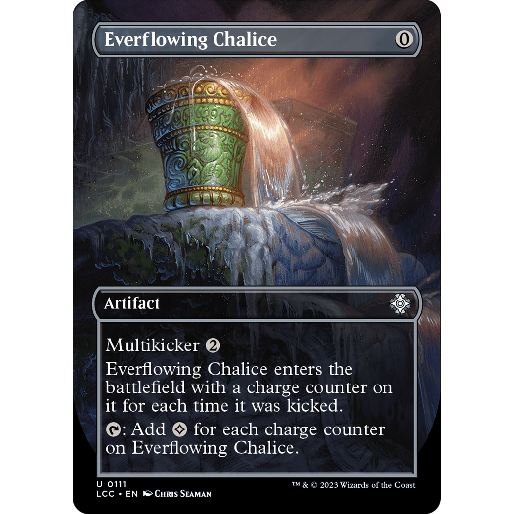 Everflowing Chalice (LCC-111) - The Lost Caverns of Ixalan Commander (Borderless) Foil