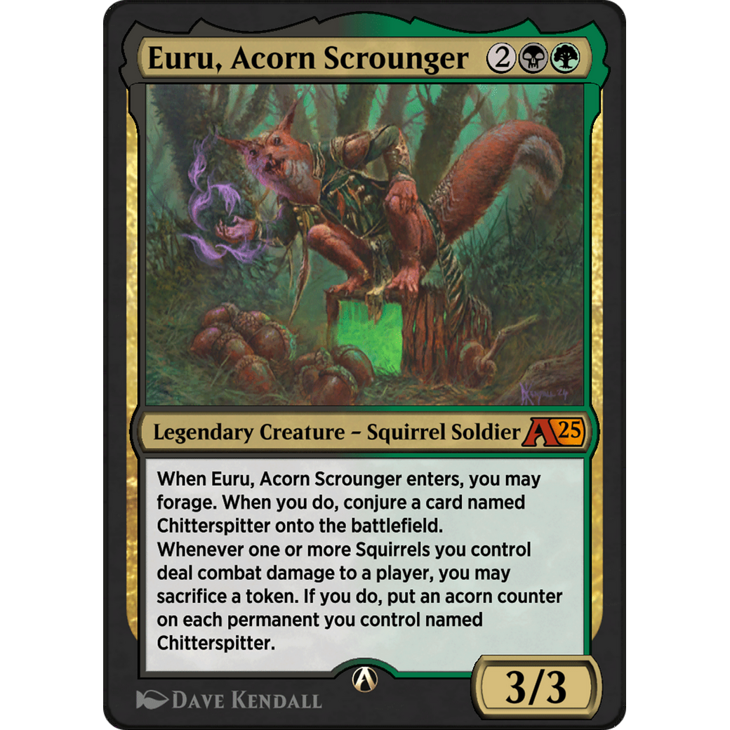 Euru, Acorn Scrounger (YBLB-024) - Alchemy: Bloomburrow