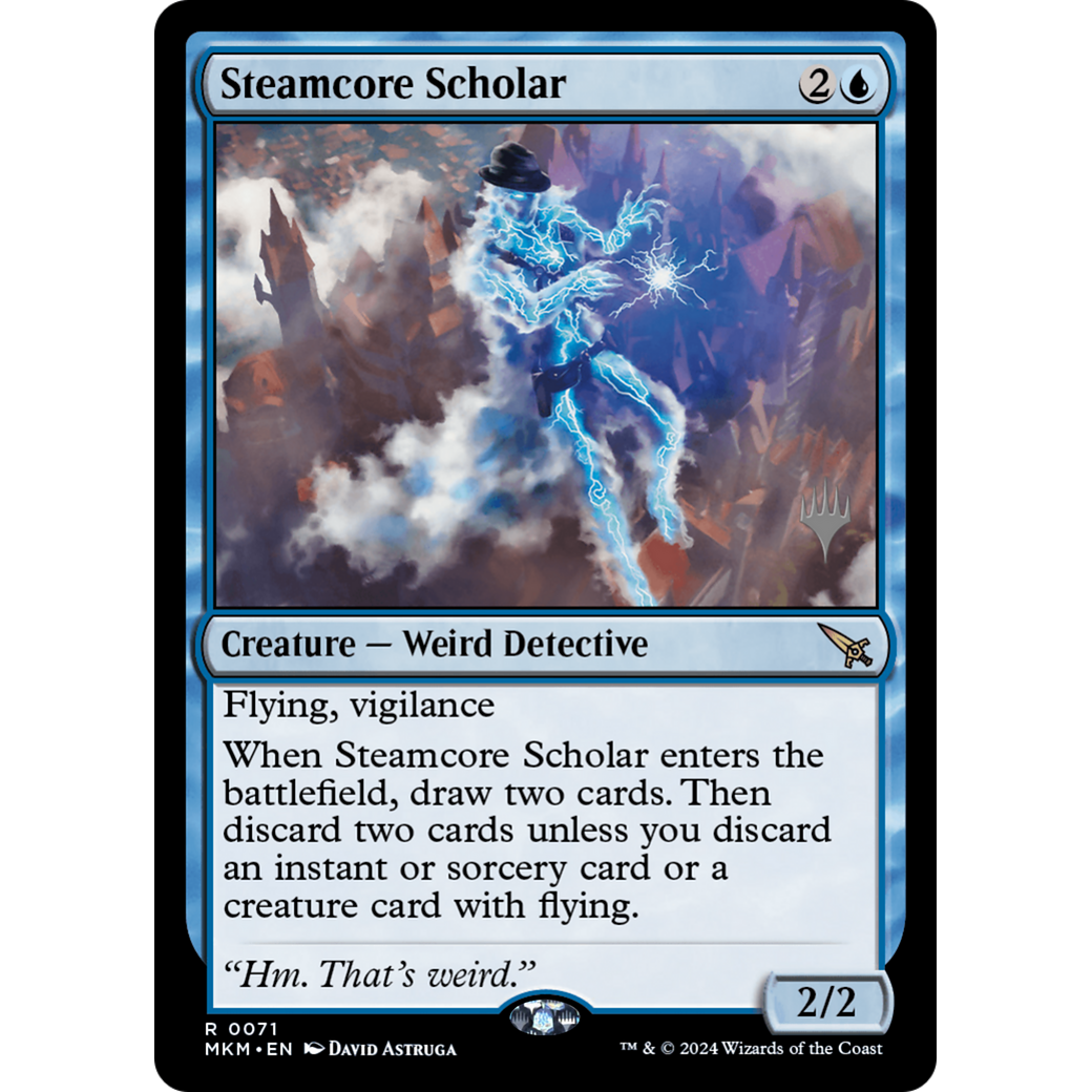 Steamcore Scholar (PPMKM-71P) - Murders at Karlov Manor Promos