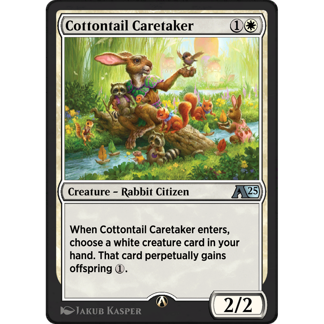 Cottontail Caretaker (YBLB-002) - Alchemy: Bloomburrow