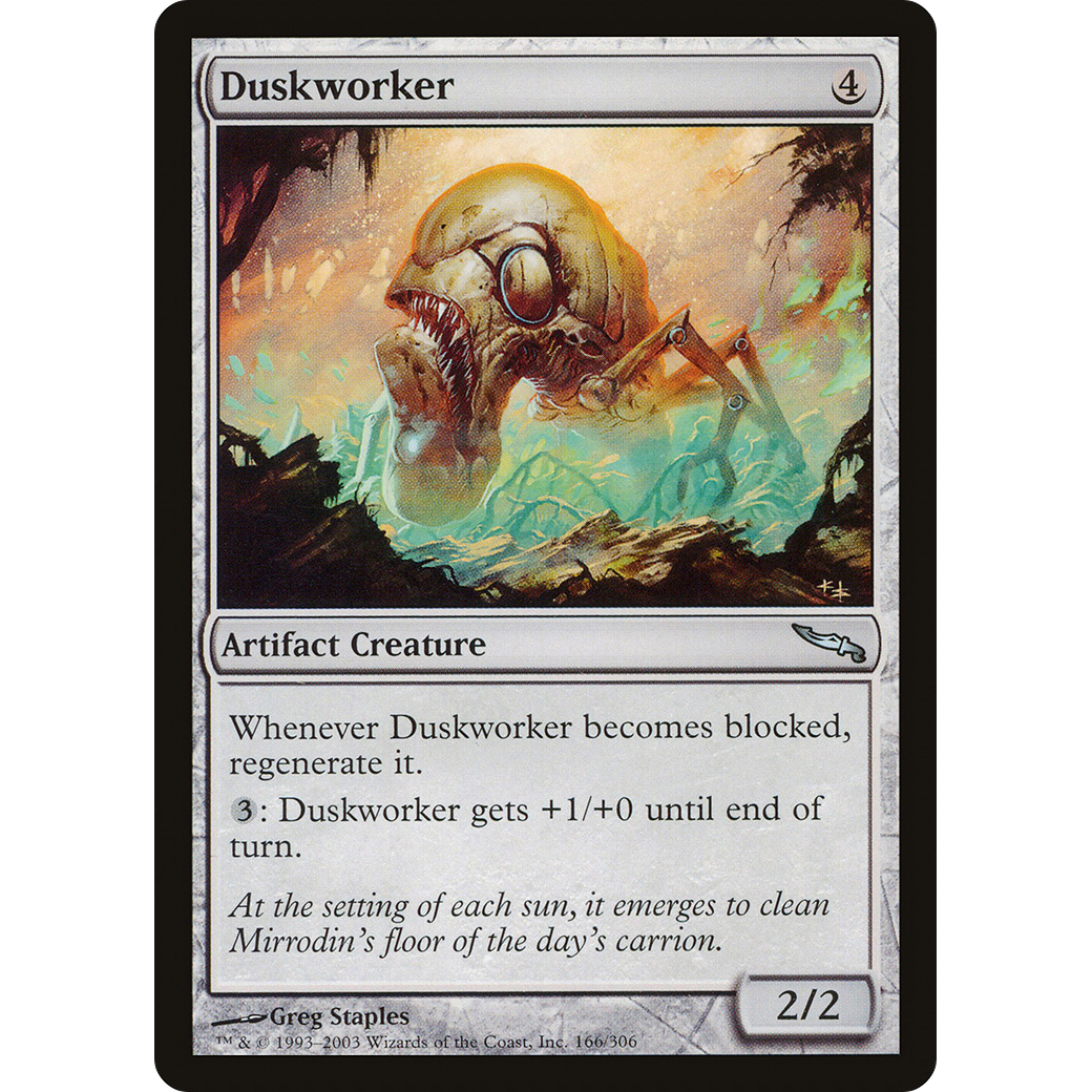 Duskworker (MRD-166) - Mirrodin Foil