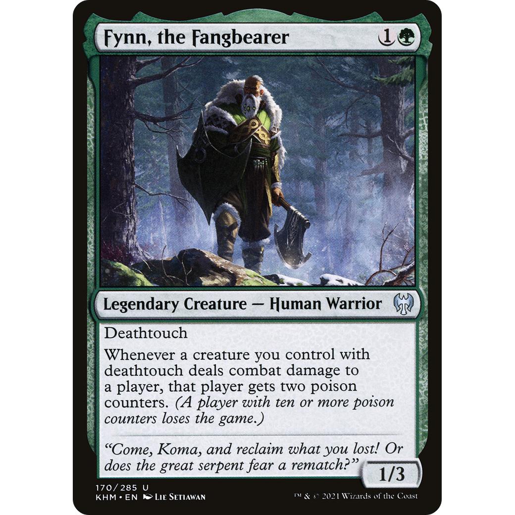Fynn, the Fangbearer (KHM-170) - Kaldheim