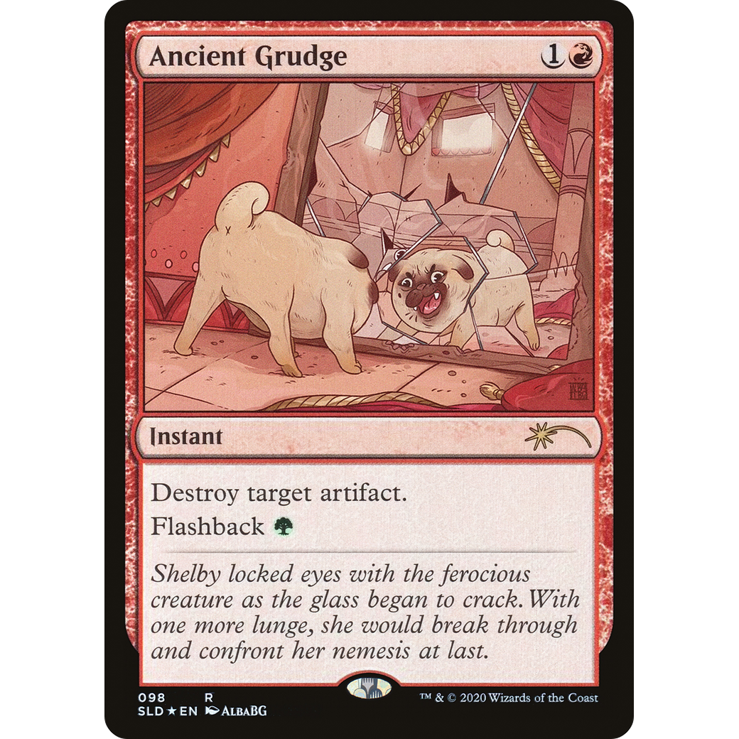 Ancient Grudge (SLD-098) - Secret Lair Drop Foil