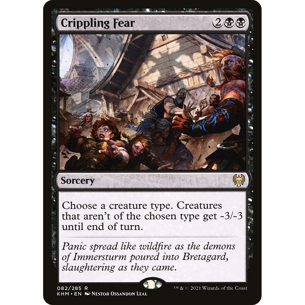 Crippling Fear (KHM-082) - Kaldheim