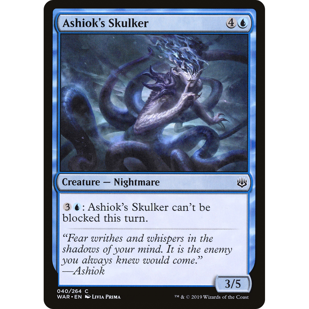 Ashiok's Skulker (WAR-040) - War of the Spark