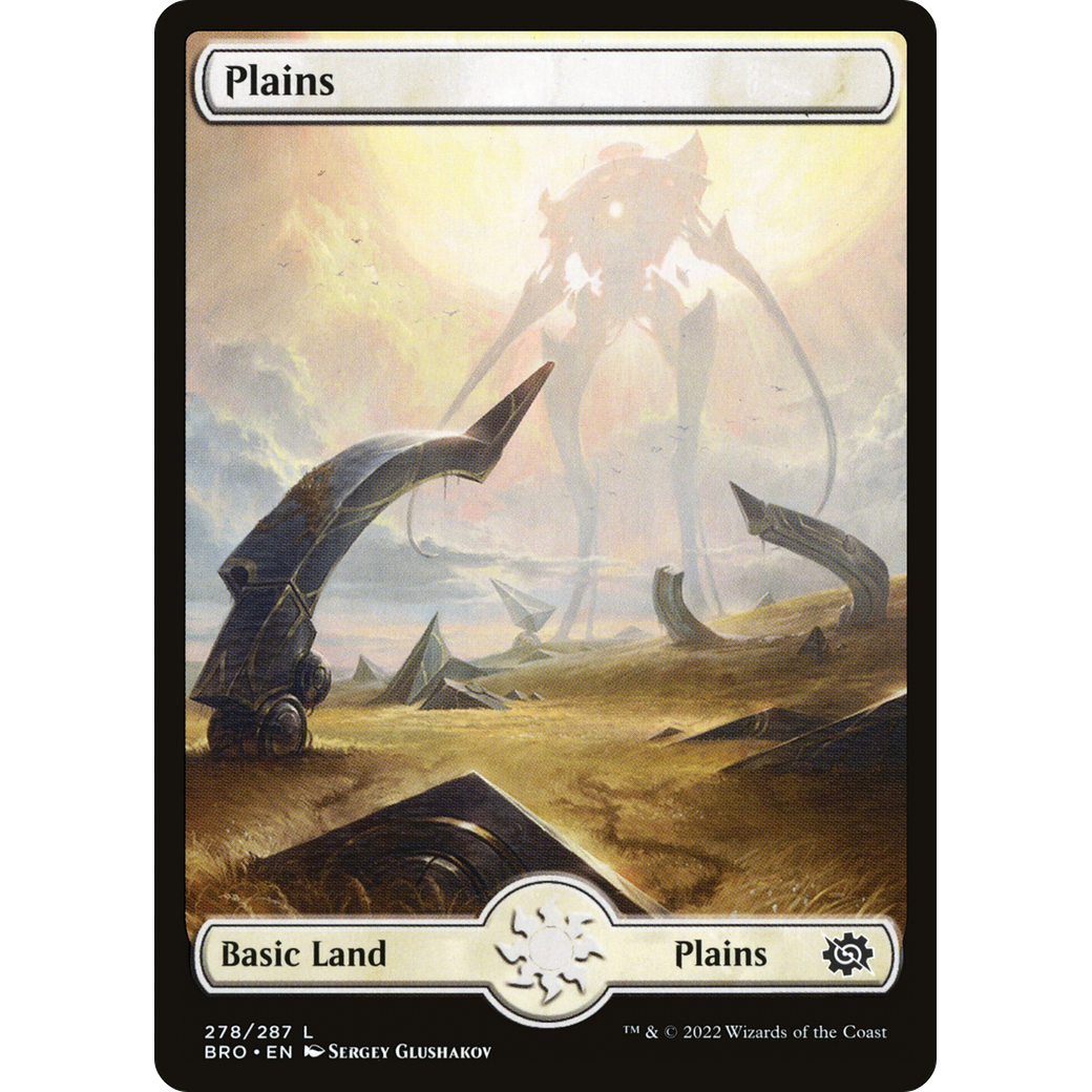 Plains (278) - Full Art (BRO-278) - The Brothers' War Foil