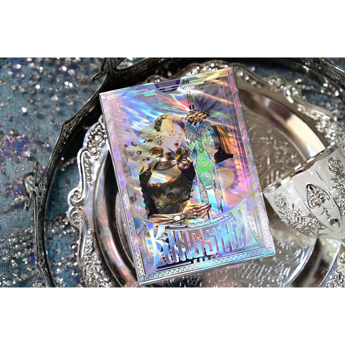 King Arthur Playing Cards V2: Excalibur: Silver Fairyland (Standard)