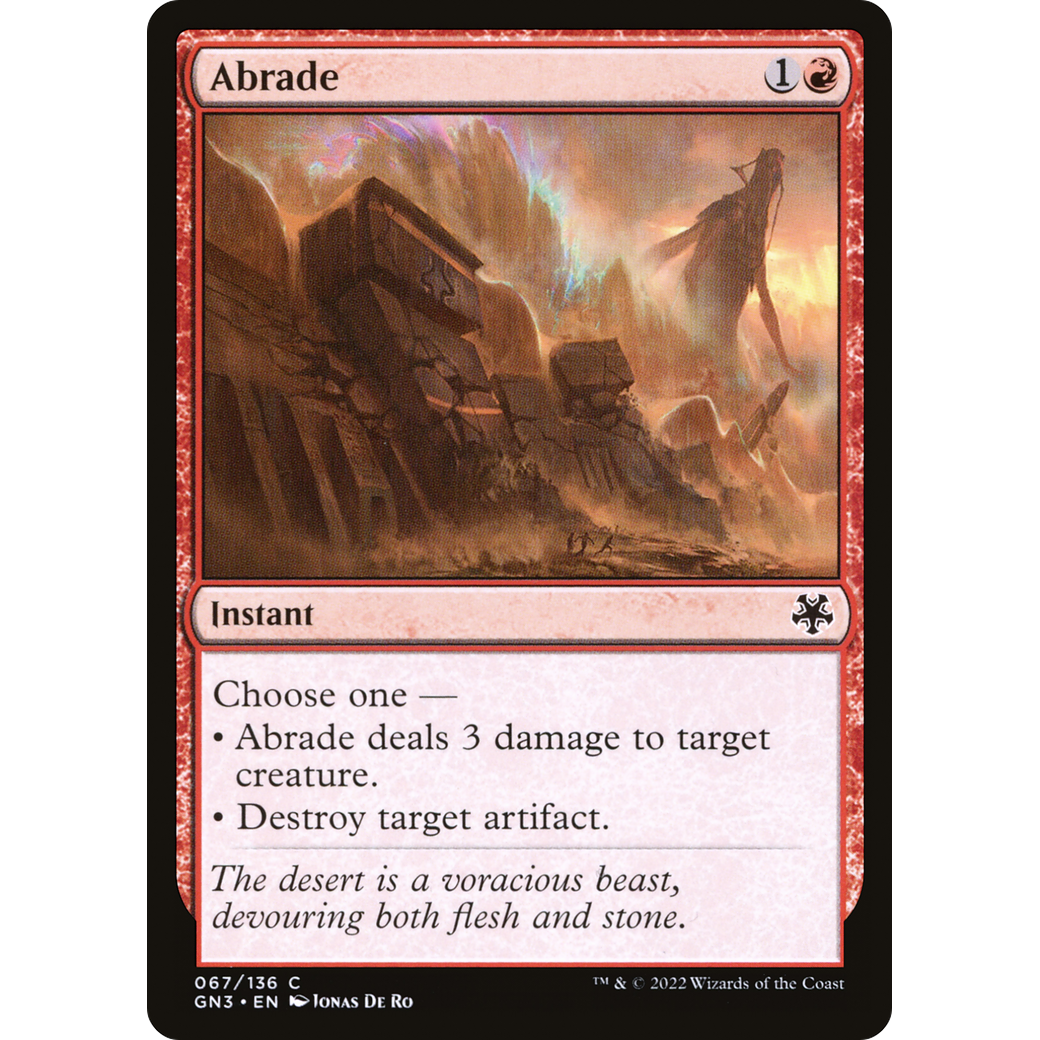 Abrade (GN3-067) - Game Night: Free-for-All