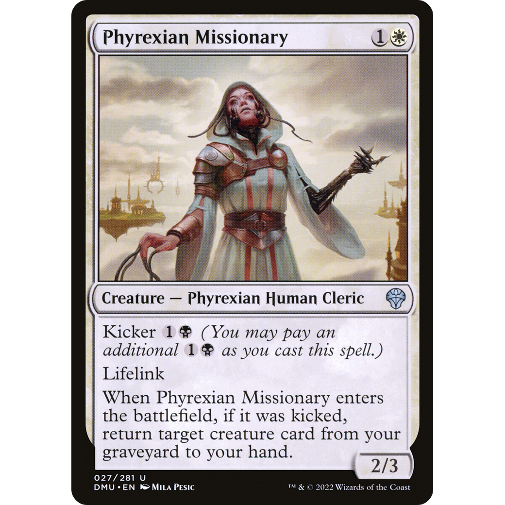 Phyrexian Missionary (DMU-027) - Dominaria United